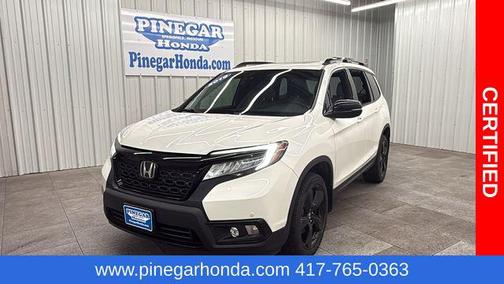 White Diamond Pearl 2019 Honda Passport Elite