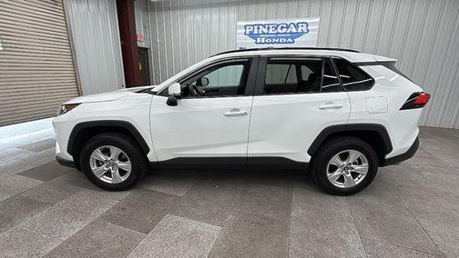 Super White 2021 Toyota RAV4 XLE