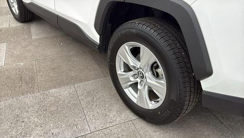 Super White 2021 Toyota RAV4 XLE