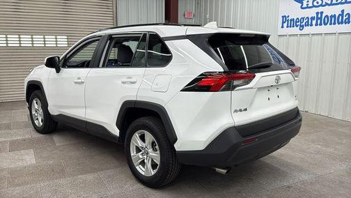 Super White 2021 Toyota RAV4 XLE