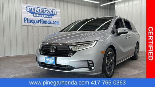 Lunar Silver Metallic 2022 Honda Odyssey Elite