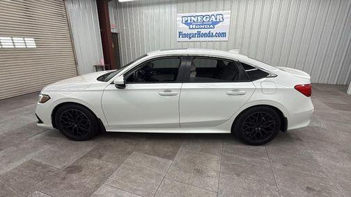Platinum White Pearl 2024 Honda Civic EX