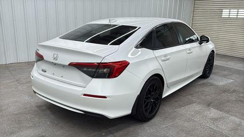 Platinum White Pearl 2024 Honda Civic EX