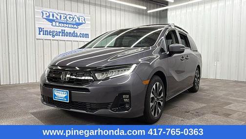 Modern Steel Metallic 2026 Honda Odyssey Elite