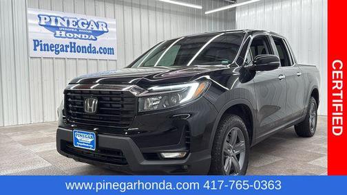 Crystal Black Pearl 2023 Honda Ridgeline RTL-E