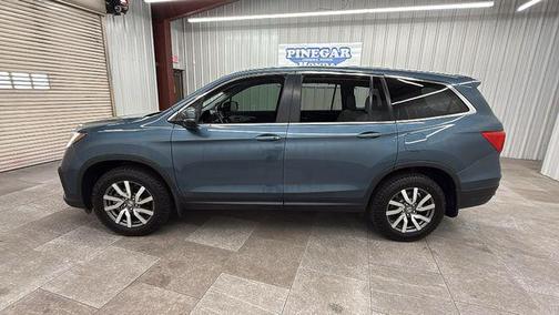 Steel Sapphire Metallic 2022 Honda Pilot AWD EX-L