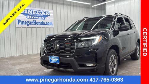 Crystal Black Pearl 2022 Honda Passport AWD TrailSport