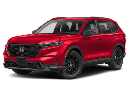 Radiant Red Metallic 2026 Honda CR-V Hybrid Sport-L FWD