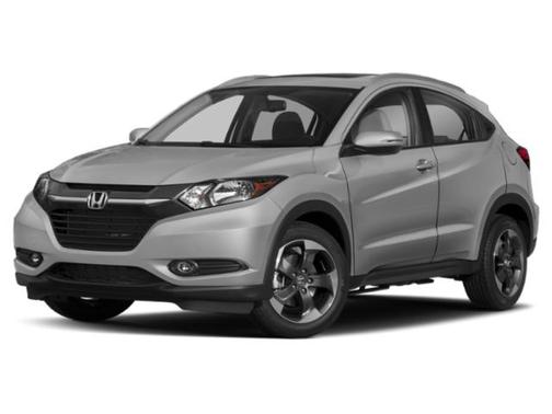 Aegean Blue Metallic 2018 Honda HR-V EX-L w/Navigation