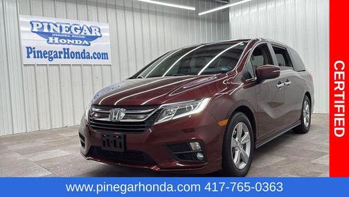Deep Scarlet Pearl 2019 Honda Odyssey EX-L