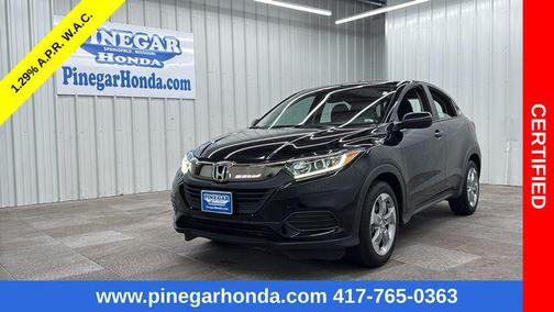 Crystal Black Pearl 2022 Honda HR-V LX