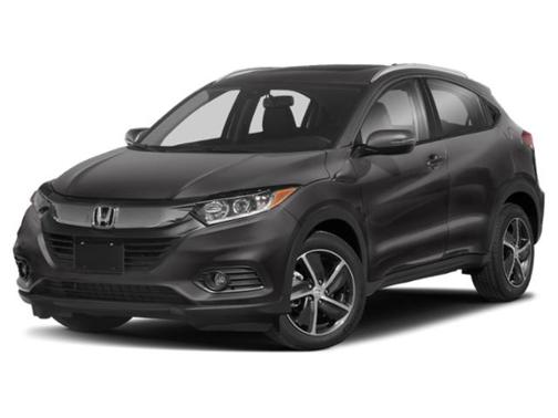 Aegean Blue Metallic 2021 Honda HR-V EX-L