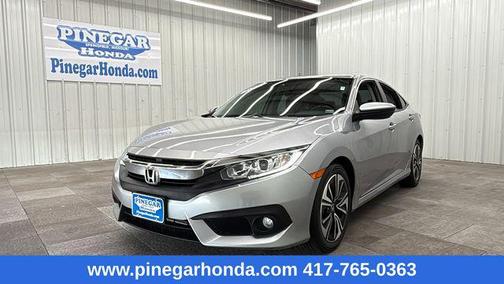 Lunar Silver Metallic 2018 Honda Civic EX-L