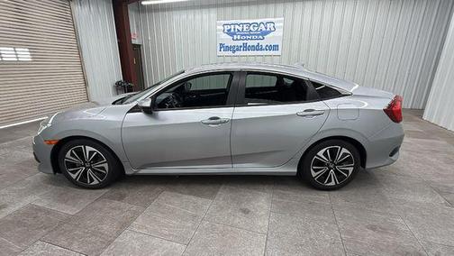 Lunar Silver Metallic 2018 Honda Civic EX-L