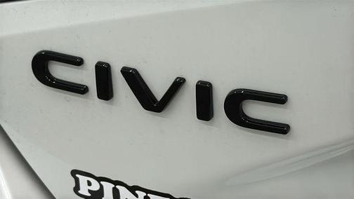 Platinum White Pearl 2026 Honda Civic Sport