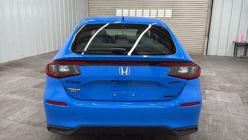 Boost Blue Pearl 2026 Honda Civic Hybrid Sport