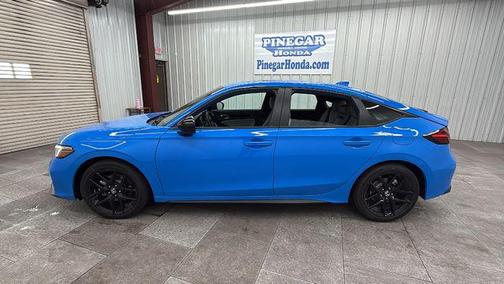 Boost Blue Pearl 2026 Honda Civic Hybrid Sport