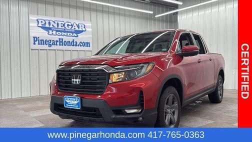 Radiant Red Metallic II 2023 Honda Ridgeline RTL