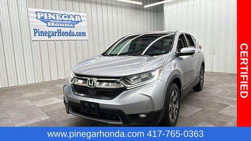Lunar Silver Metallic 2018 Honda CR-V EX-L