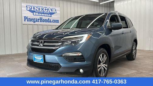 Steel Sapphire Metallic 2017 Honda Pilot EX-L