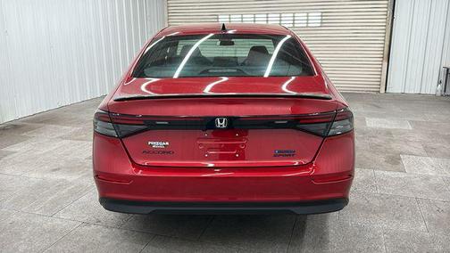 Radiant Red Metallic 2026 Honda Accord Hybrid Sport