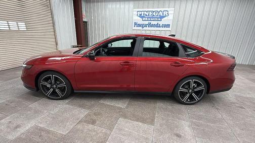 Radiant Red Metallic 2026 Honda Accord Hybrid Sport