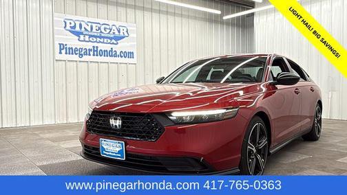 Radiant Red Metallic 2026 Honda Accord Hybrid Sport