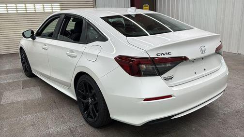 Platinum White Pearl 2026 Honda Civic Sport