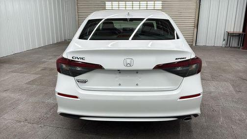 Platinum White Pearl 2026 Honda Civic Sport