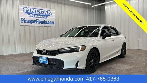 Platinum White Pearl 2026 Honda Civic Sport