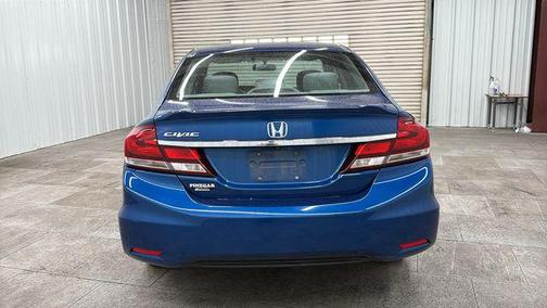 Dyno Blue Pearl 2014 Honda Civic LX
