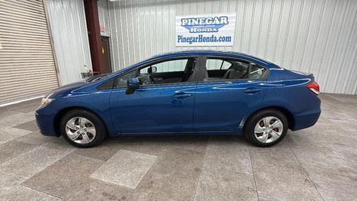 Dyno Blue Pearl 2014 Honda Civic LX