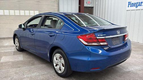 Dyno Blue Pearl 2014 Honda Civic LX