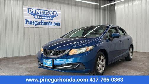Dyno Blue Pearl 2014 Honda Civic LX