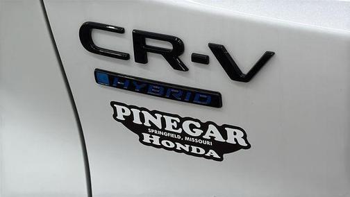 Platinum White Pearl 2026 Honda CR-V Hybrid Sport-L FWD