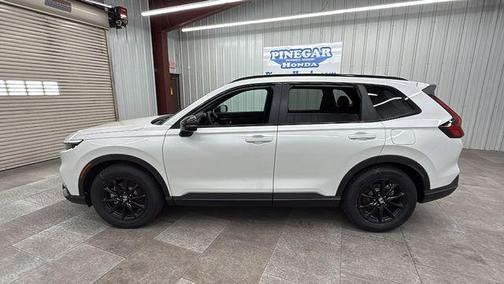 Platinum White Pearl 2026 Honda CR-V Hybrid Sport-L FWD