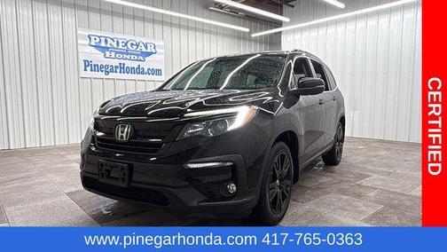 Crystal Black Pearl 2022 Honda Pilot 2WD Special Edition