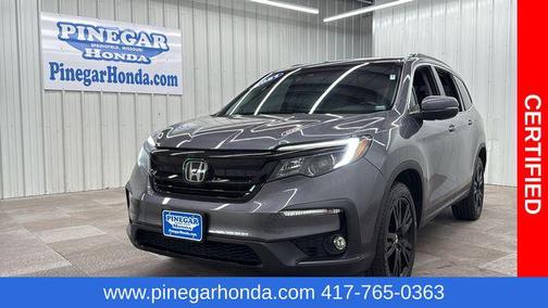 Modern Steel Metallic 2021 Honda Pilot AWD Special Edition