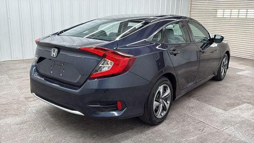 Cosmic Blue Metallic 2019 Honda Civic LX