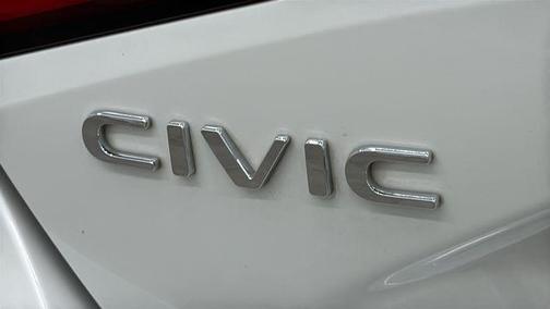 Platinum White Pearl 2023 Honda Civic Sport