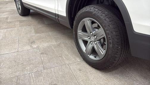 Platinum White Pearl 2023 Honda Ridgeline RTL-E