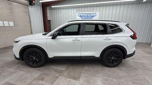 Platinum White Pearl 2023 Honda CR-V Hybrid Sport FWD