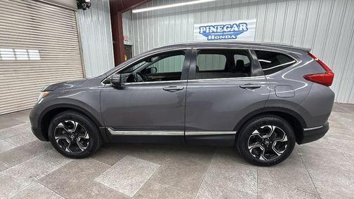 Modern Steel Metallic 2018 Honda CR-V Touring