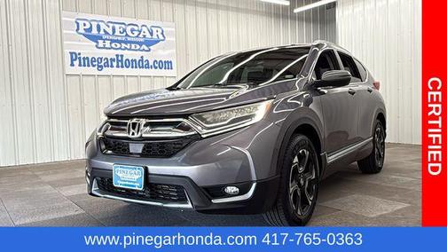 Modern Steel Metallic 2018 Honda CR-V Touring