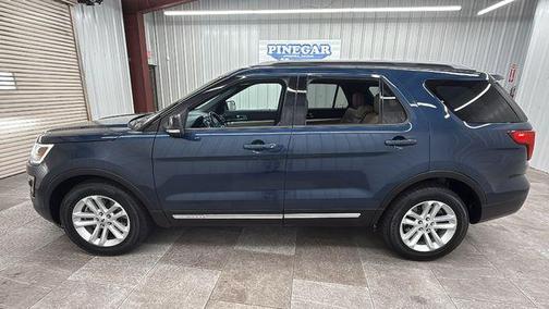 BLUE JEANS METALLIC 2017 Ford Explorer XLT