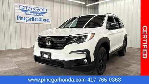 Platinum White Pearl 2022 Honda Pilot AWD TrailSport
