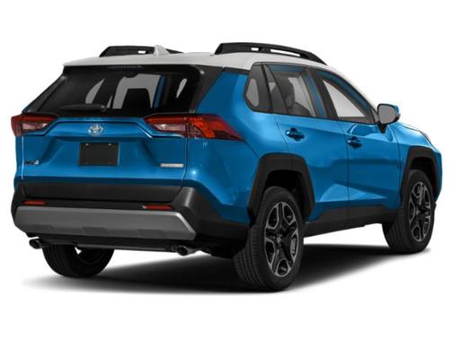 Blue Flame/Ice Edge Roof 2019 Toyota RAV4 Adventure