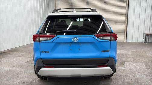 Blue Flame/Ice Edge Roof 2019 Toyota RAV4 Adventure