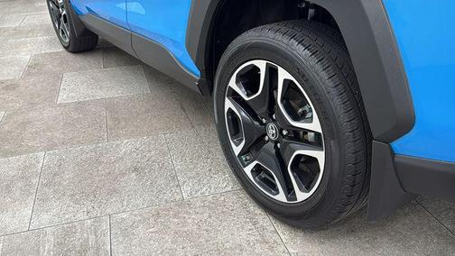 Blue Flame/Ice Edge Roof 2019 Toyota RAV4 Adventure