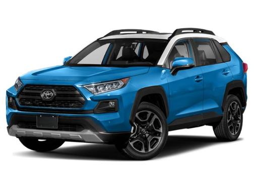 Blue Flame/Ice Edge Roof 2019 Toyota RAV4 Adventure